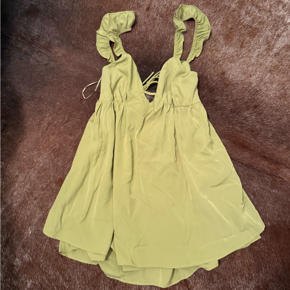 Green Mini Dress from 7 Bar Boutique